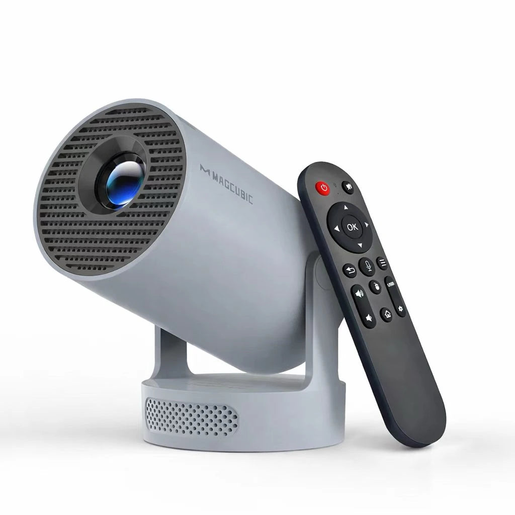 Salange P300 Mini Portable Projector - 4K 8K Video Decoding, 720P HD, Android 11, Wi-Fi, BT 5.1