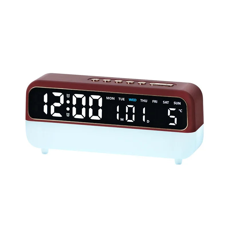 ⚡Hot Sales 49% OFF🔥Smart Digital Clock Camera with Dual Band WiFi (5GHz & 2.4GHz) | Home Security & Real-Time Monitoring System