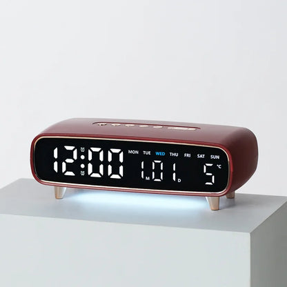 ⚡Hot Sales 49% OFF🔥Smart Digital Clock Camera with Dual Band WiFi (5GHz & 2.4GHz) | Home Security & Real-Time Monitoring System