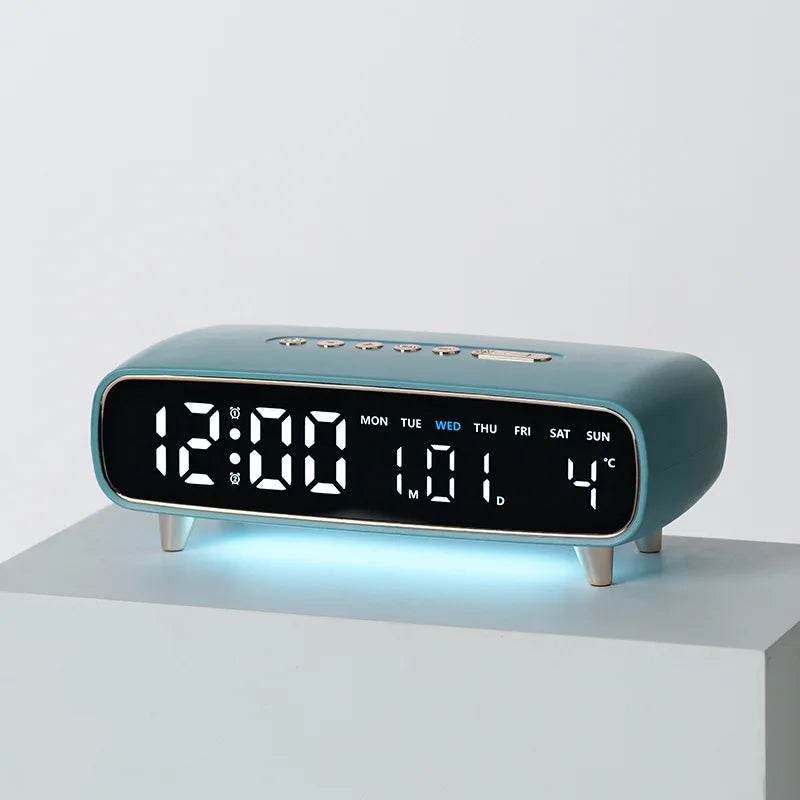 ⚡Hot Sales 49% OFF🔥Smart Digital Clock Camera with Dual Band WiFi (5GHz & 2.4GHz) | Home Security & Real-Time Monitoring System
