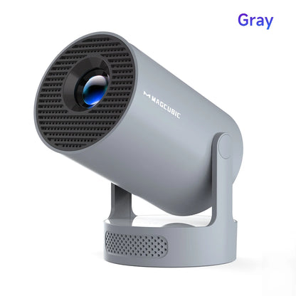 Salange P300 Mini Portable Projector - 4K 8K Video Decoding, 720P HD, Android 11, Wi-Fi, BT 5.1