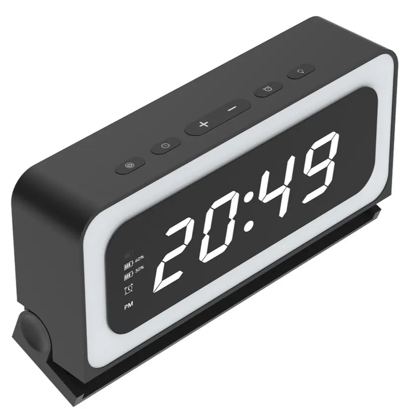 ⚡Hot Sales 49% OFF🔥Smart Digital Clock Camera with Dual Band WiFi (5GHz & 2.4GHz) | Home Security & Real-Time Monitoring System